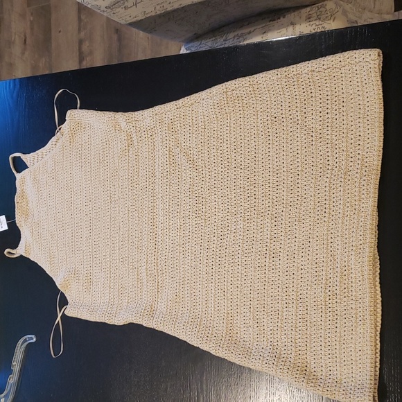 NWT! Banana Republic Crochet halter dress - Picture 4 of 8